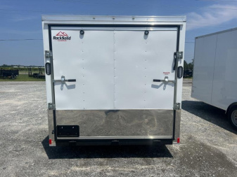 New 2026 Rock Solid Cargo 7x14 TA Motorcycle Trailer