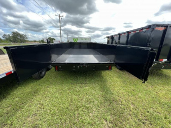 New 2026 Down 2 Earth Trailers 7x14 TA-LS Dump Trailer