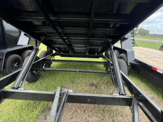 New 2026 Down 2 Earth Trailers 7x14 TA-LS Dump Trailer