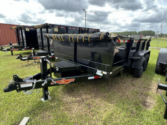 New 2026 Down 2 Earth Trailers 7x14 TA-LS Dump Trailer