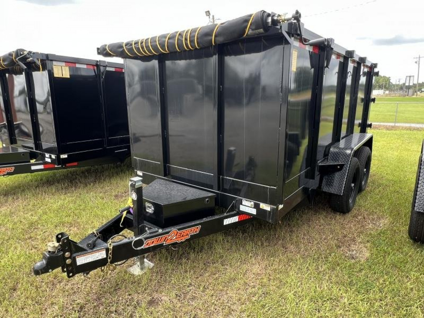 New Down 2 Earth Trailers 6x12 10K HD Low Side Dump Trailer Dump Trailer