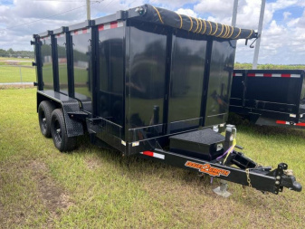 New Down 2 Earth Trailers 6x12 10K HD Low Side Dump Trailer Dump Trailer