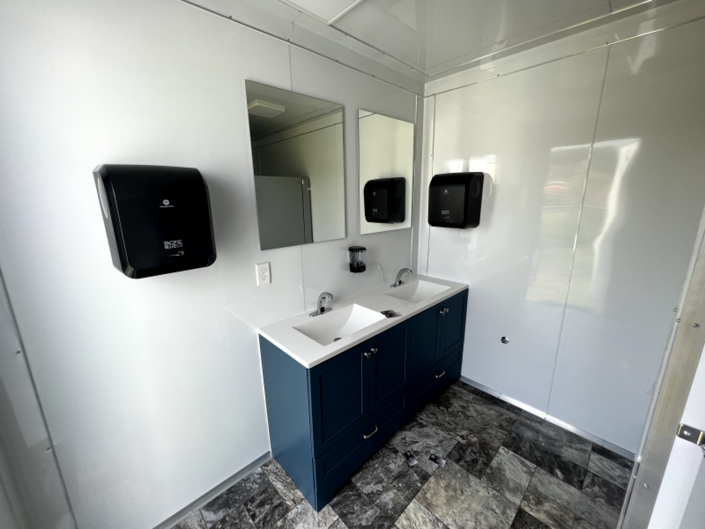 New 2026 Rock Solid Cargo Bathroom Trailer Restroom / Shower Trailer ...