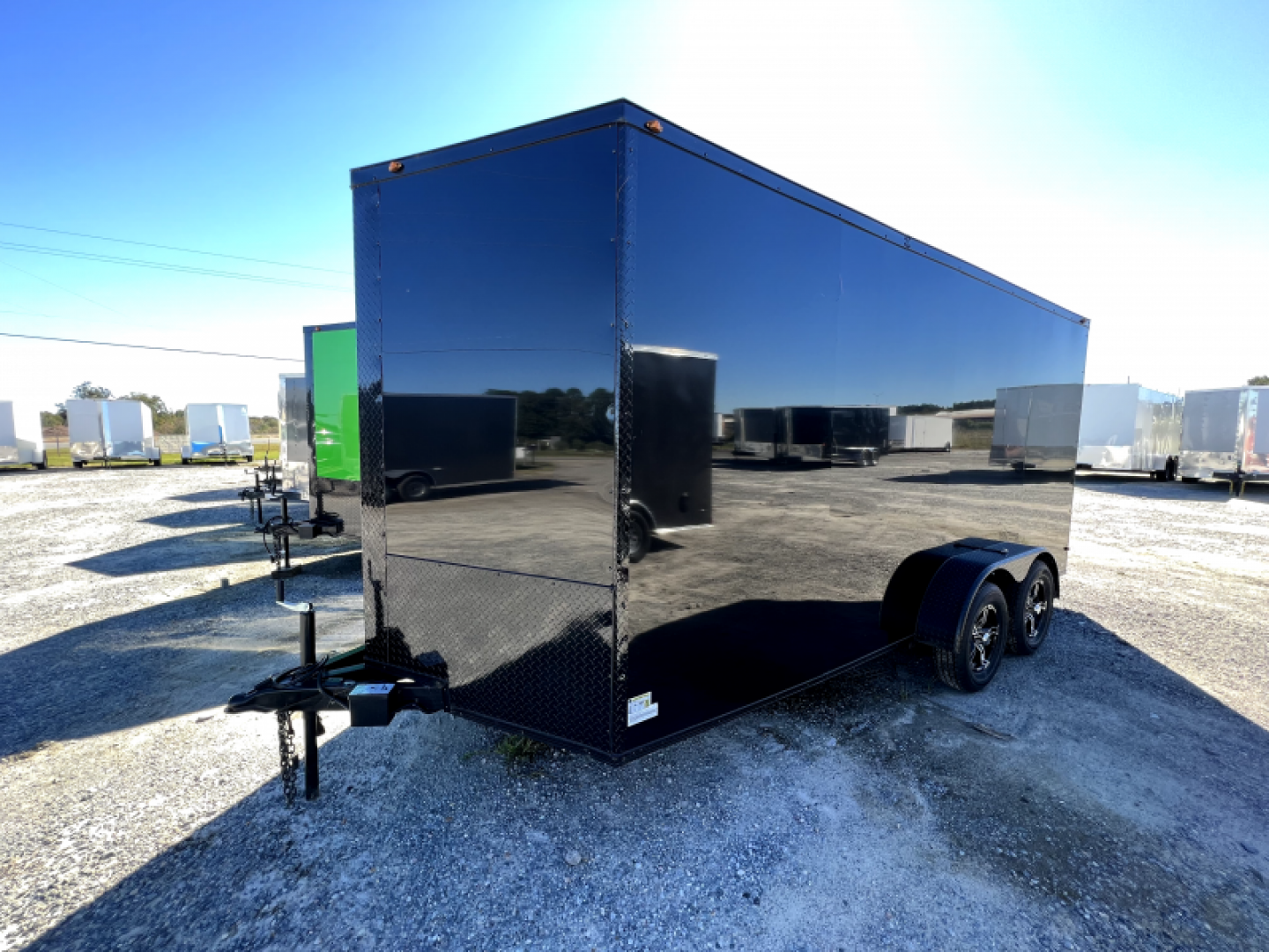 New NEW - 2025 SOUTH GEORGIA 7x16 TANDEM AXLE CARGO / ENCLOSED TRAILER