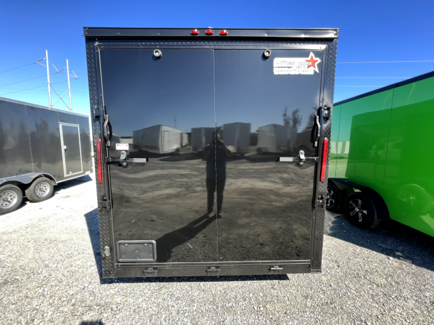 New NEW - 2025 SOUTH GEORGIA 7x16 TANDEM AXLE CARGO / ENCLOSED TRAILER