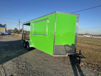 New 2026 South Georgia Cargo Trailers 7x18 TA BBQ Trailer