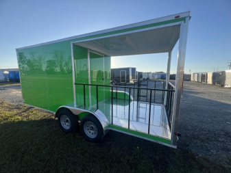 New 2026 South Georgia Cargo Trailers 7x18 TA BBQ Trailer