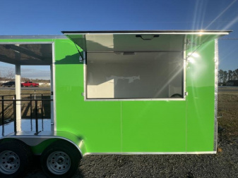 New 2026 South Georgia Cargo Trailers 7x18 TA BBQ Trailer