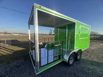 New 2026 South Georgia Cargo Trailers 7x18 TA BBQ Trailer