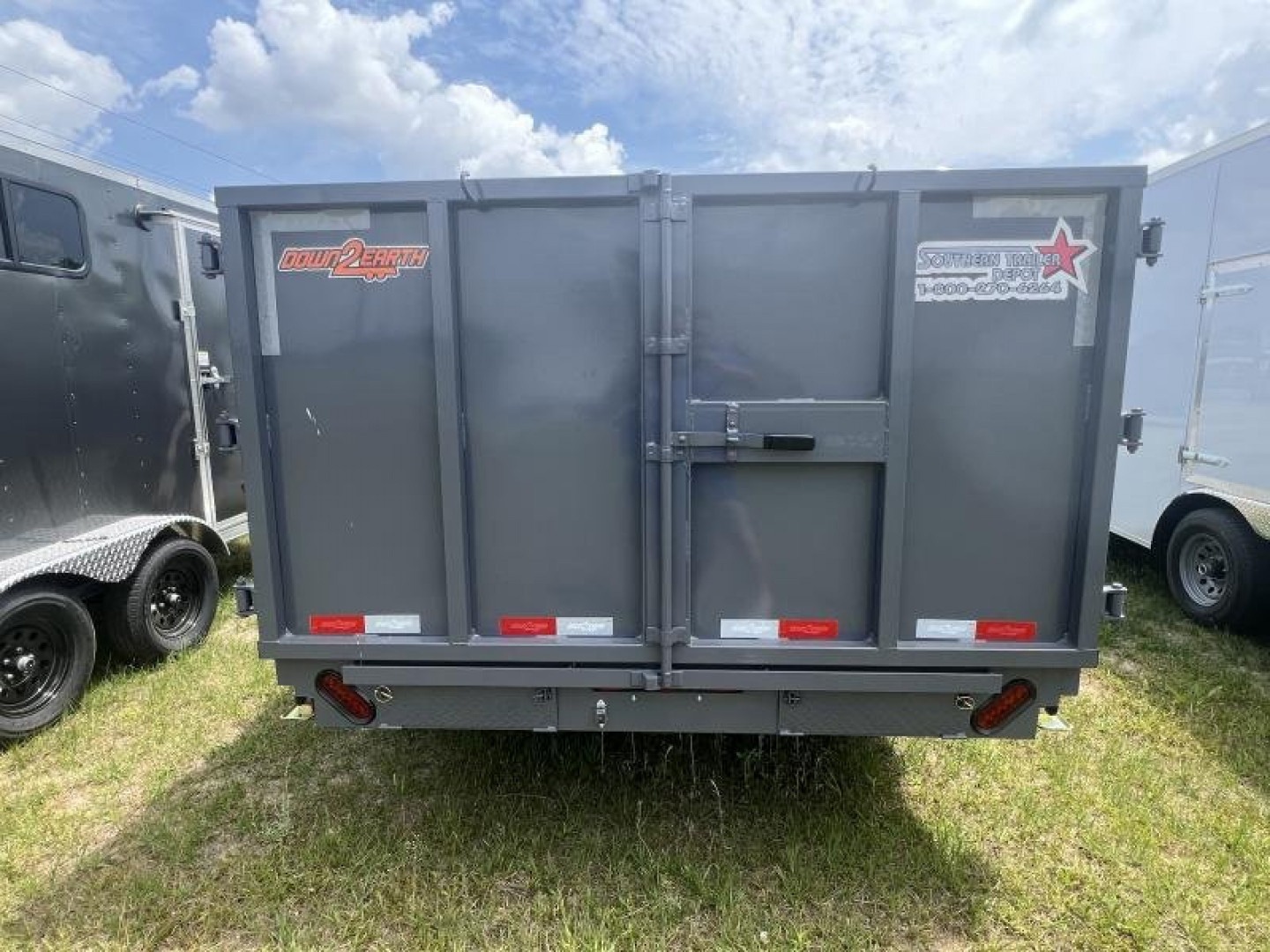 New 2026 Down 2 Earth Trailers Down 2 Earth TA-HS Dump Trailer