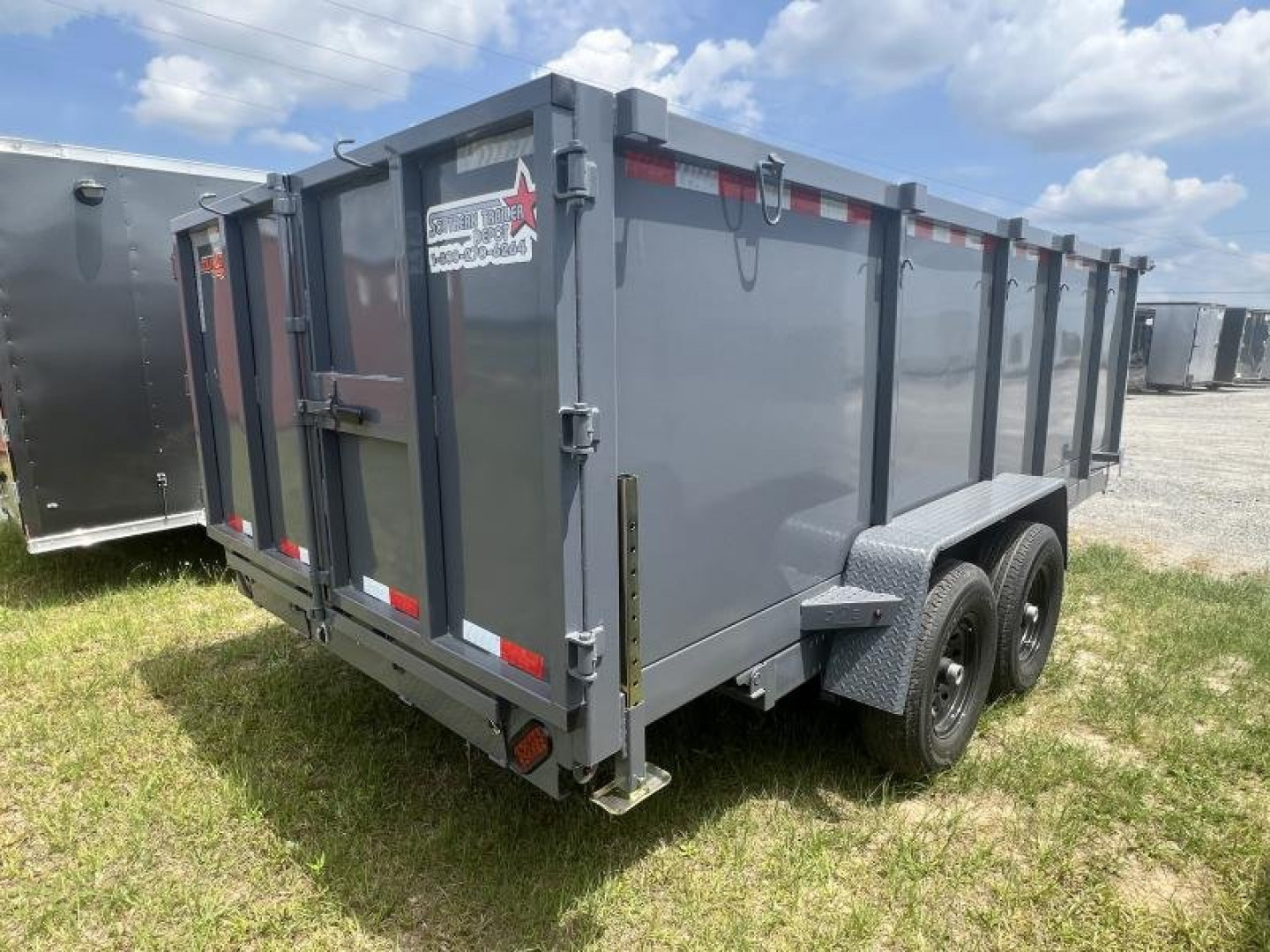 New 2026 Down 2 Earth Trailers Down 2 Earth TA-HS Dump Trailer