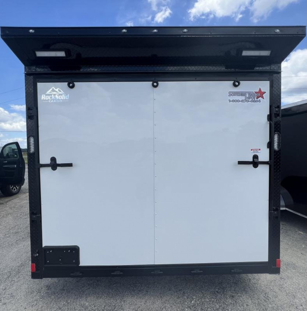 New 2026 Rock Solid Cargo 8.5x20 TA Motorcycle Trailer
