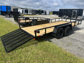 New 2026 Down 2 Earth Trailers 6x16 TA Utility Trailer