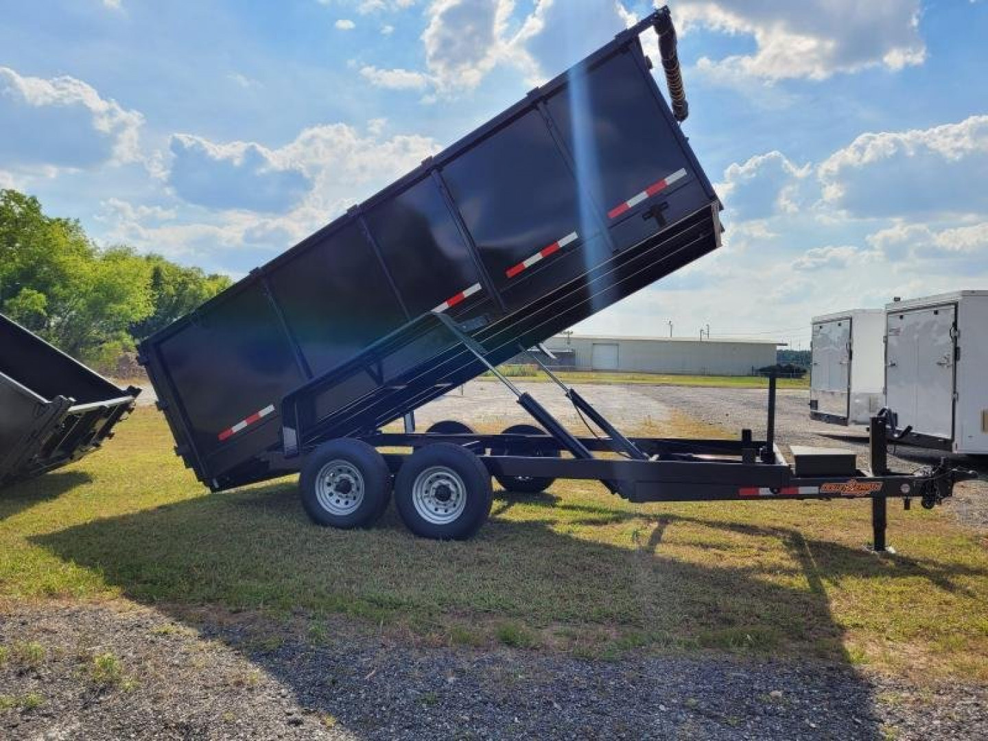 New 2026 Down 2 Earth Trailers 7x16 TA-HS Dump Trailer