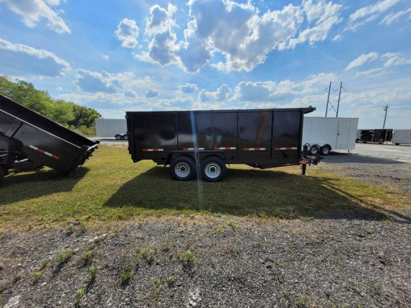 New 2026 Down 2 Earth Trailers 7x16 TA-HS Dump Trailer