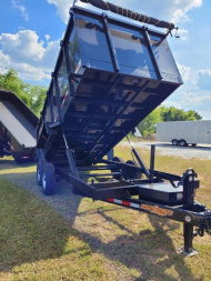 New Down 2 Earth Trailers 7x16 14K HD High Side Dump Trailer Dump Trailer
