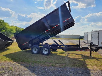 New 2026 Down 2 Earth Trailers 7x16 TA-HS Dump Trailer
