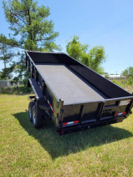 New 2026 Down 2 Earth Trailers 7x16 TA-LS Dump Trailer