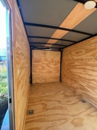 New 2026 Rock Solid Cargo 6X12 TA Harley Davidson Edition Motorcycle Trailer