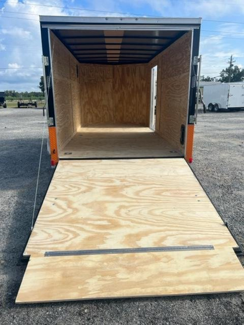 New 7x14 TVRH Harley Enclosed Cargo Trailer