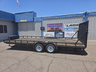 Used 2005 Carson Trailer Used- 8x20 extra wide Utility Trailer