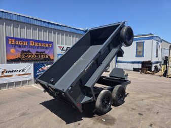 New 2026 LAMAR TRAILERS DS - 5x10 Mini Dump -24  walls 7K- GVWR Dump Trailer