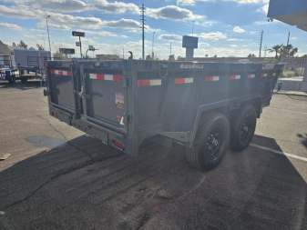 New 2025 Lamar Trailers DM 77"x10' Dump trailer-Spreader Gate