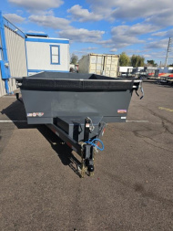 New 2025 Lamar Trailers DM 77"x10' Dump trailer-Spreader Gate