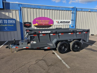 New 2025 Lamar Trailers DM 77"x12' Dump trailer #9990 GVWR