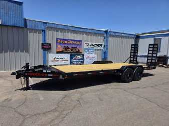 New 2026 MAXXD EHX-7x22' Equipment Hauler-14K GVWR- Equipment Trailer-14 ply tires