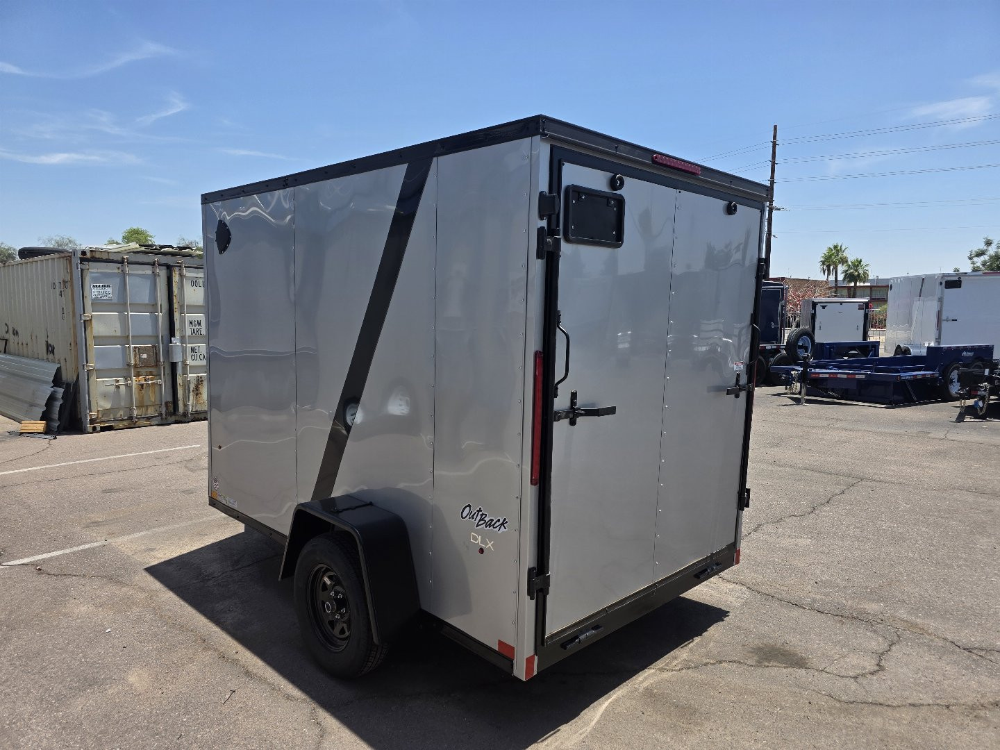 New 2025 Pace American Outback- 6x10- Rear Ramp Door
