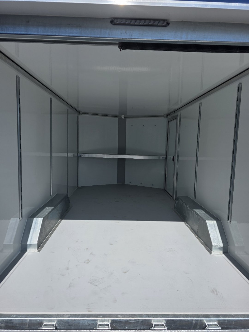 New 2025 CellTech 8.5x16 Enclosed Trailer- 10K GVWR- Work Bench/Ladder Racks/Ladder./Extended Tongue