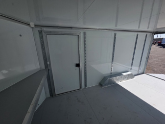New 2025 CellTech 8.5x16 Enclosed Trailer- 10K GVWR- Work Bench/Ladder Racks/Ladder./Extended Tongue