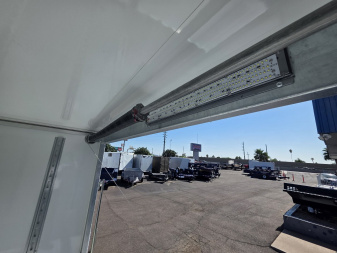 New 2025 CellTech 8.5x16 Enclosed Trailer- 10K GVWR- Work Bench/Ladder Racks/Ladder./Extended Tongue