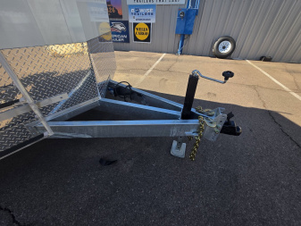 New 2025 CellTech 8.5x16 Enclosed Trailer- 10K GVWR- Work Bench/Ladder Racks/Ladder./Extended Tongue