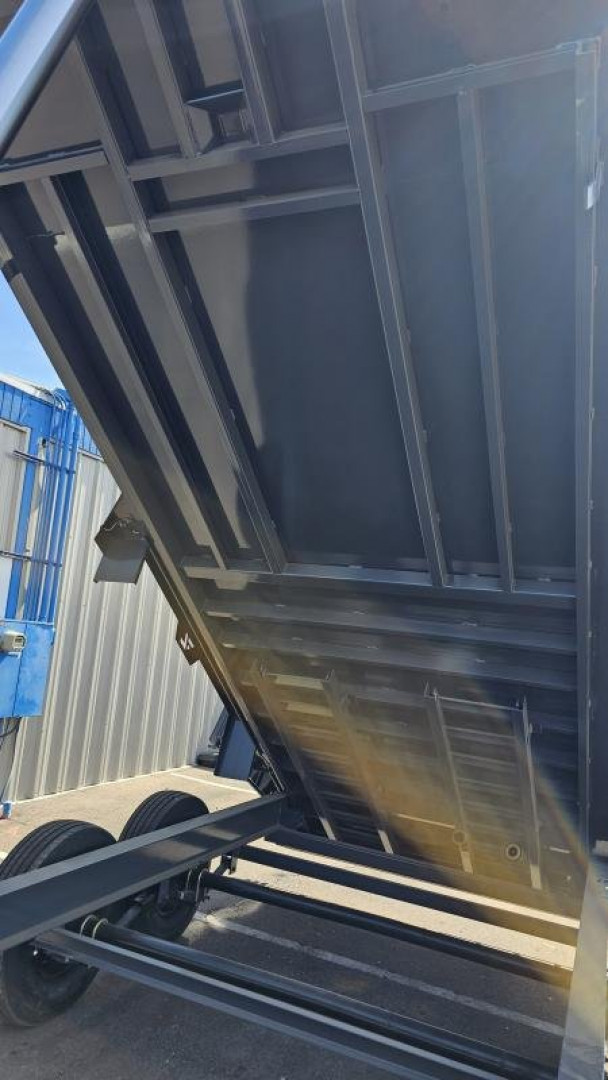 New 2025 Lamar Trailers DT-7x16- Gooseneck Telescopic dump- 4' sides- 14k GVWR- 14ply Tires