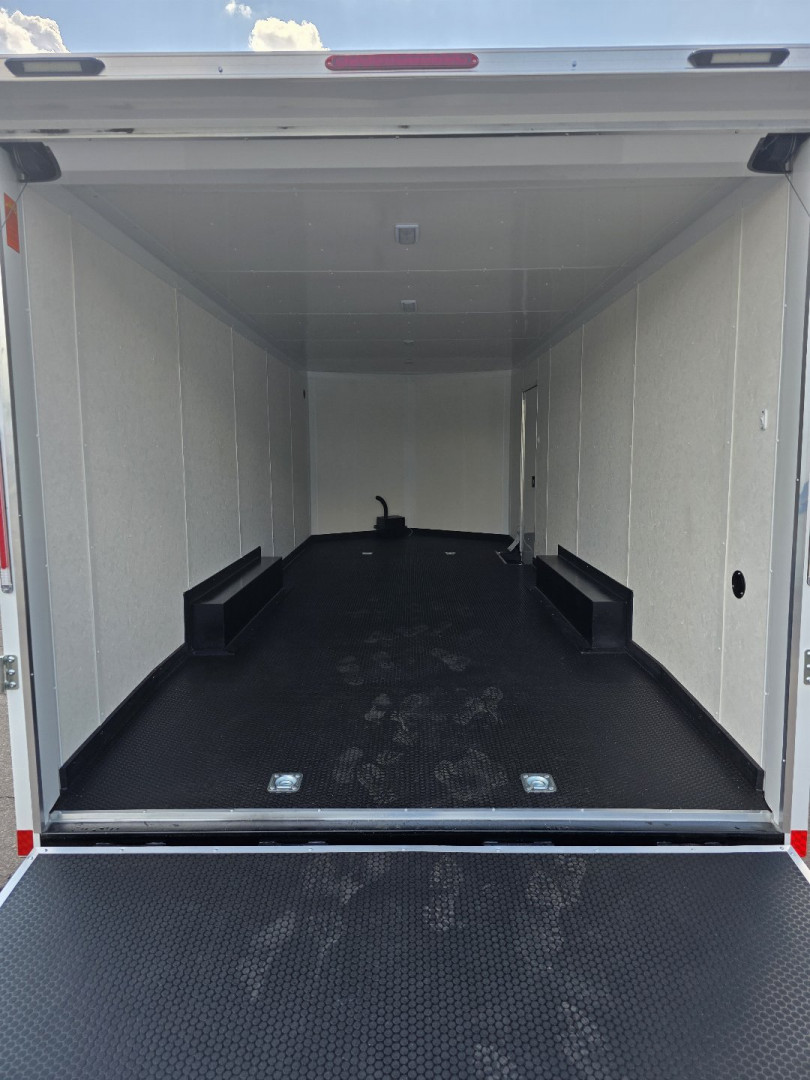 New 2025 Pace American Journey - 8.5x22' Enclosed Cargo- 7' Interior- Rear Ramp - DELUXE!! FINISHED INTERIOR AND DELUXE LIGHTING PACKAGE
