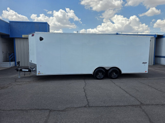 New 2025 Pace American Journey - 8.5x22' Enclosed Cargo- 7' Interior- Rear Ramp - DELUXE!! FINISHED INTERIOR AND DELUXE LIGHTING PACKAGE