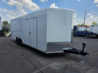 New 2025 Pace American Journey - 8.5x22' Enclosed Cargo- 7' Interior- Rear Ramp - DELUXE!! FINISHED INTERIOR AND DELUXE LIGHTING PACKAGE