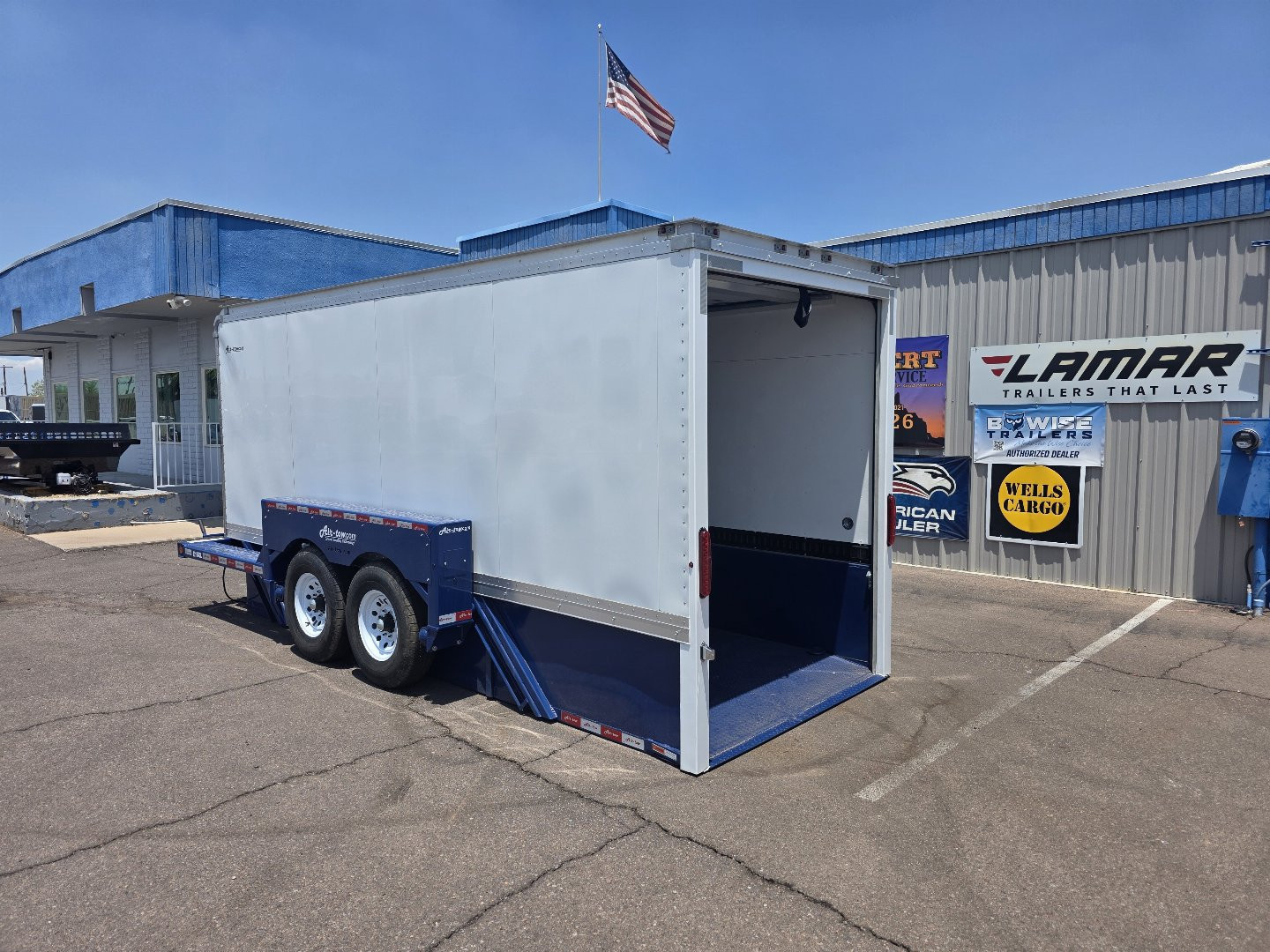 New 2025 Air Tow  -E16 XL- Enclosed-Drop-N-Load - 10,000 lb Capacity