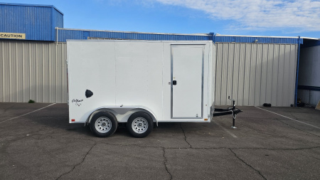 New 2025 Pace American - 7x12' Enclosed Cargo Trailer-Rear Stab Jacks