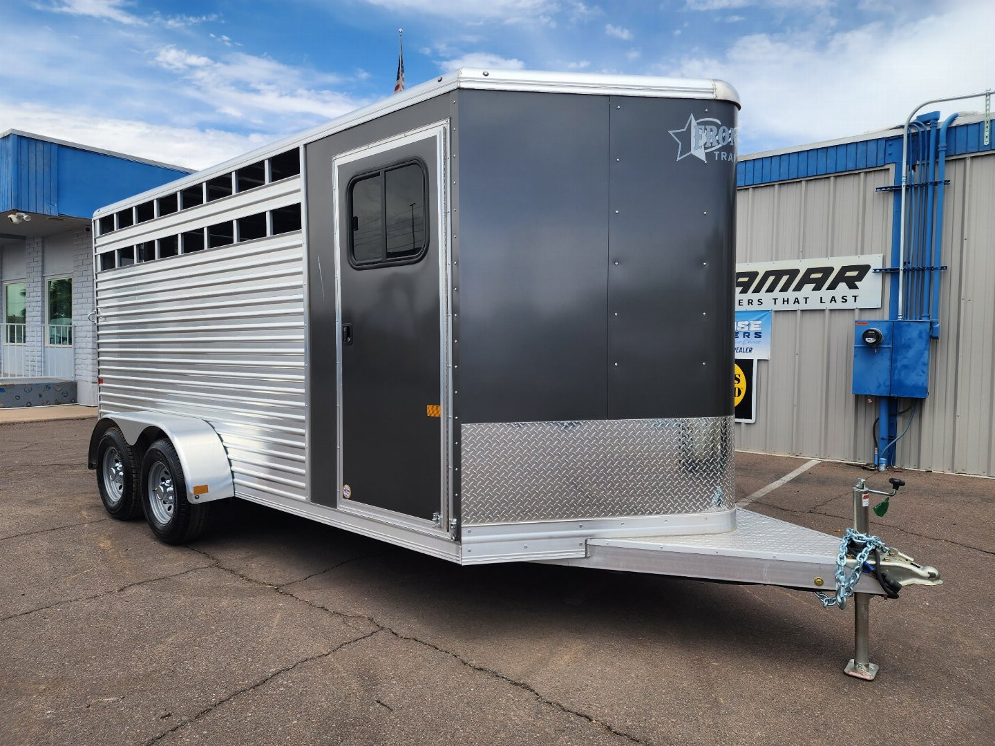 New 2025 Frontier Colt Series Trailer 3 Horse Slant Bumper Pull Trailer