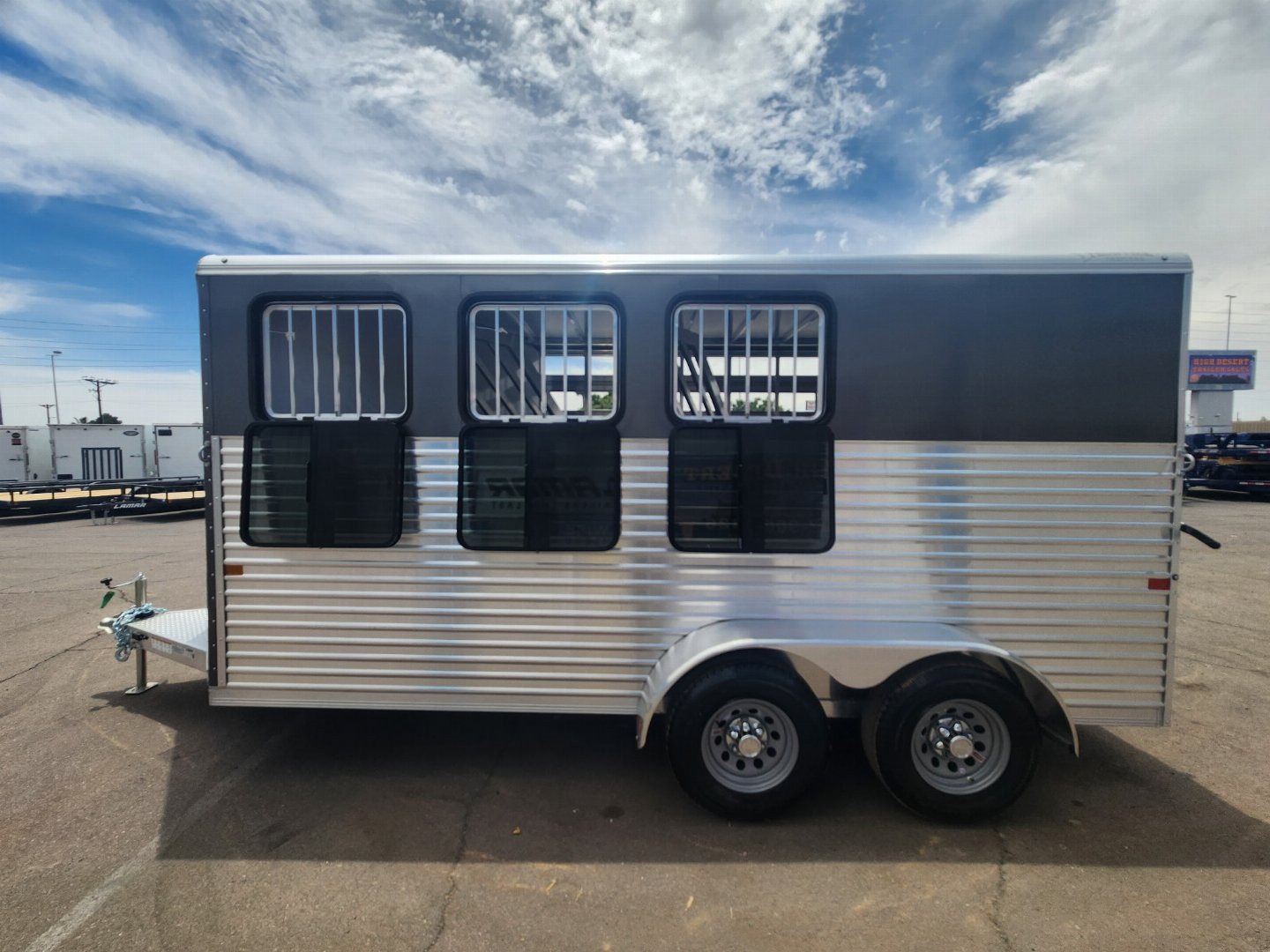 New 2025 Frontier Colt Series Trailer 3 Horse Slant Bumper Pull Trailer