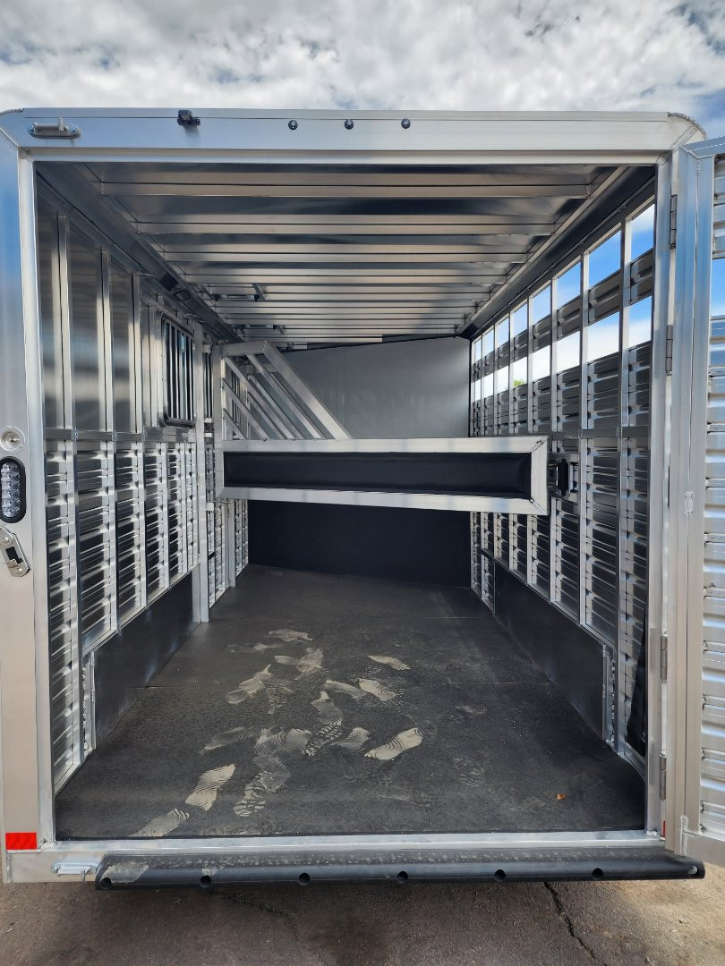 New 2025 Frontier Colt Series Trailer 3 Horse Slant Bumper Pull Trailer