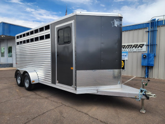 New 2025 Frontier Colt Series Trailer 3 Horse Slant Bumper Pull Trailer