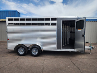 New 2025 Frontier Colt Series Trailer 3 Horse Slant Bumper Pull Trailer