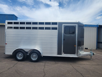 New 2025 Frontier Colt Series Trailer 3 Horse Slant Bumper Pull Trailer