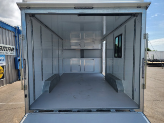 New 2025 CellTech 8.5x16 Enclosed Trailer- 10K GVWR- CABINETS/Ladder Racks/Ladder./Window/Extended Tongue