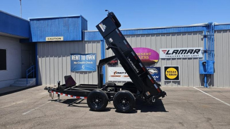 New 2025 DP Platinum Star 5x10- Scissor Dump- 10k GVWR Dump Trailer