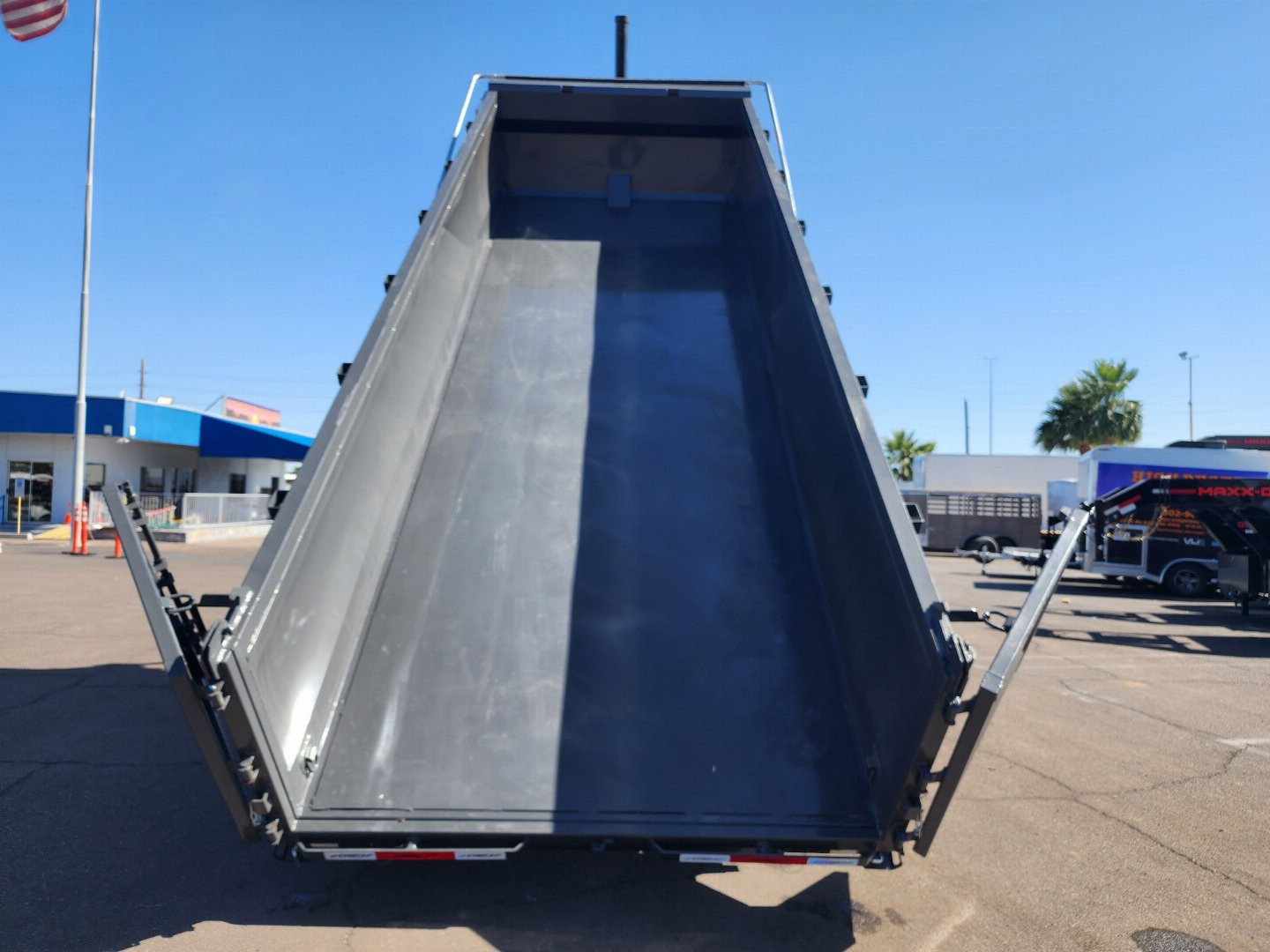 New 2025 Horizon Dump Trailers HZX- 7x20' Dump - 22.4k GVWR 36" sides